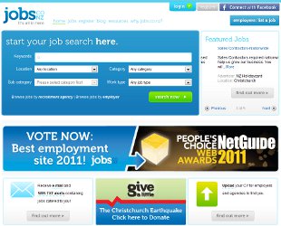 Social Media HR Marketing in Neuseeland – jobs.co.nz