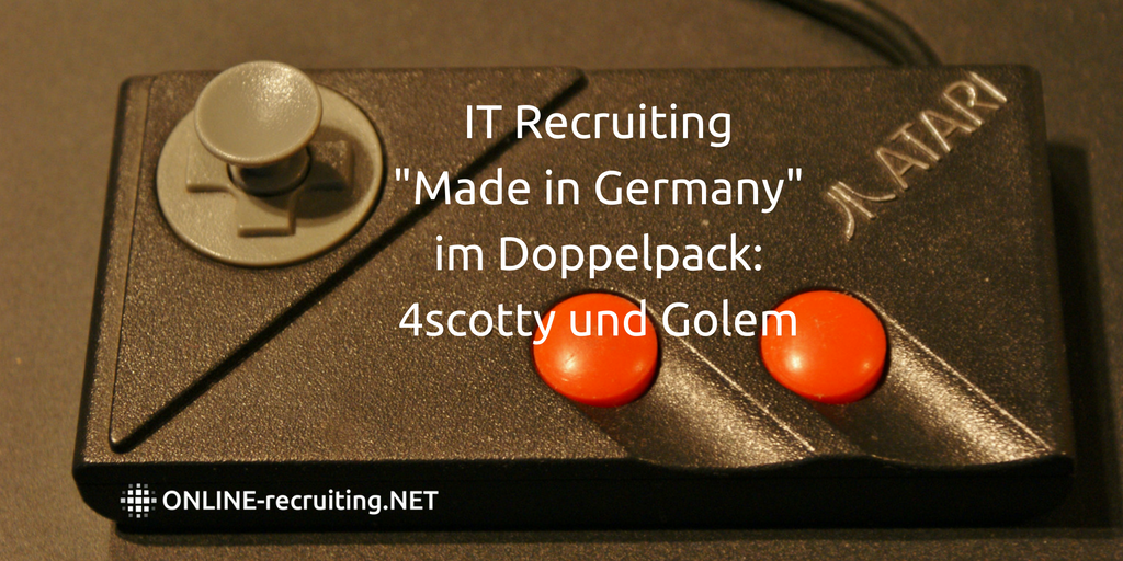 4scotty Und Golem.de – Gebündeltes Tech Recruiting Made In Germany
