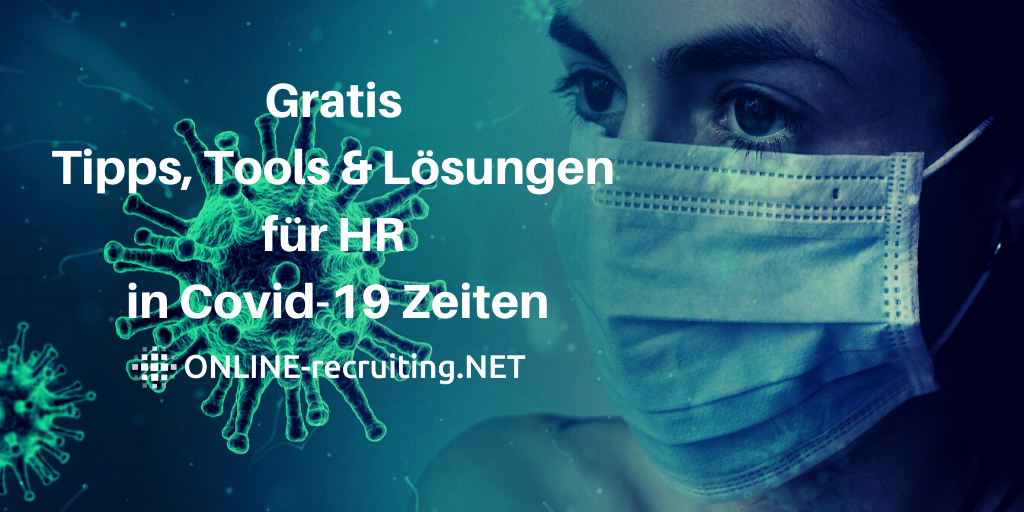 Zur Seite, Corona! Hier kommen gratis Tipps und Tools für HR und der HR Hackathon online in Covid-19 Zeiten