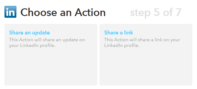 IFTTT-channels-auswahl-create-action-Linkedin